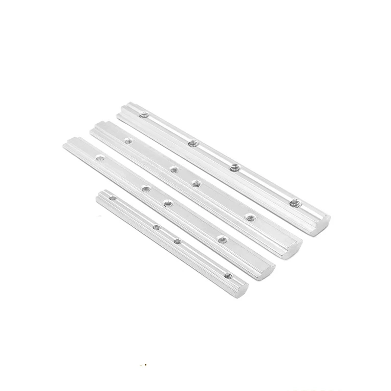 

1Pcs-4Pcs Aluminum profile connectors Profile straight groove connection piecebutt joint strip Aluminum profile accessories