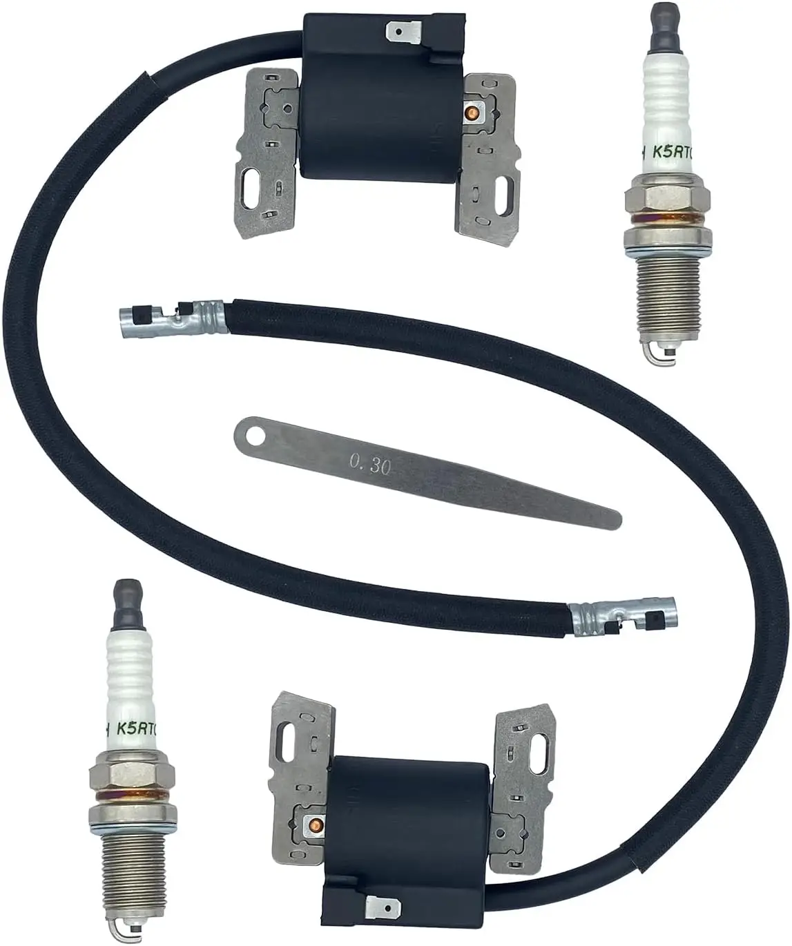 Ignition Coil 591459 490586 492341 for Briggs and Stratton | for Toro MTD Craftsman Cub Cadet Engine Lawn Mower Riding Tractor Armature Magneto OEM Pack of 2