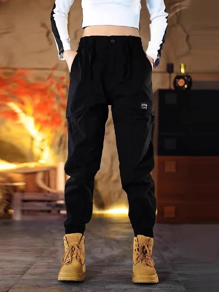 Nuovi pantaloni Harem casual da uomo 2025 Pantaloni larghi da lavoro per arrampicata in montagna Primavera Autunno Resistente all'usura Non affondamenti