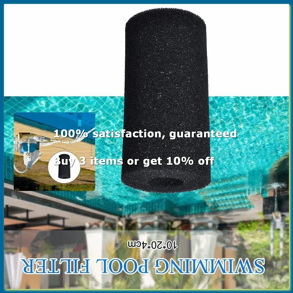9Pack X(2 Pack Filter Sponge for Compatible with Type A Reusable Washable Hot Tub Swimming Pool Cleaner Tool Compatible)