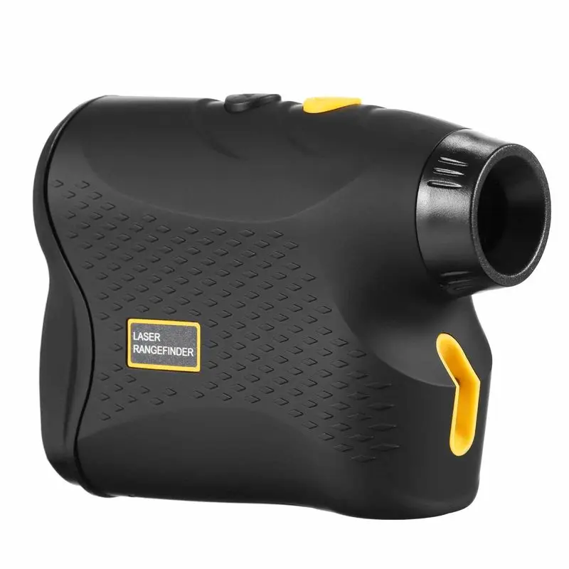 SDFC Golf Rangefinder Laser Distance Meter Hunting 500 Tape Measure Speed Tester Golf Slope Adjusted Mode Telescope Black