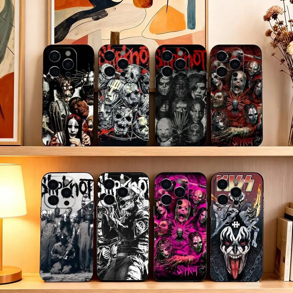 

Ban C-Cool SlipknotS Phone Case Silicone Soft For IPhone 17 16 15 14 13 12 11 X XR Plus Pro Max Plus