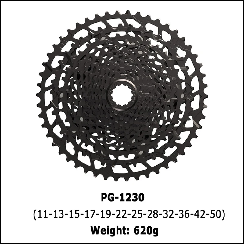 SRAM SX NX GX EAGLE 12v Cassette PG-1210 PG-123011-50T HG K7 Freewheel XG-1275 10-52T XD MTB Bike Cassette Sprocket