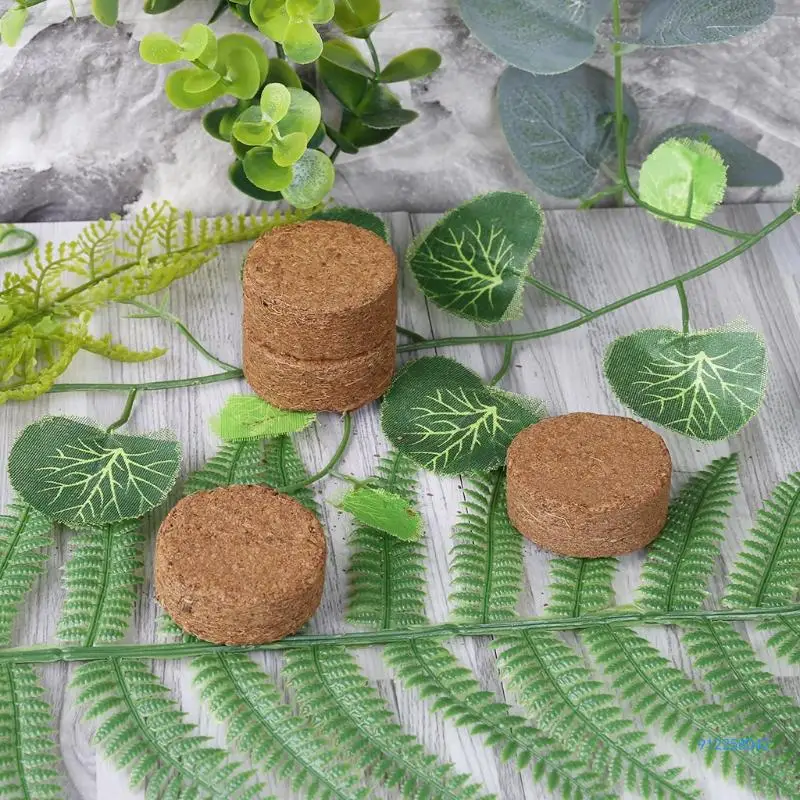มะพร้าวเส้นใย Coir เม็ดสารอาหารดินน้ำหนักเบาพืชบีบอัดฐาน Garden Drop shipping
