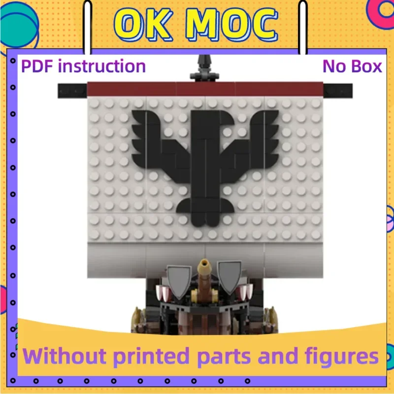 

Технические Moc-кирпичи, модель пиратской лодки, средневековые соколы, корабль, модульные строительные блоки, подарки, игрушки для детей, наборы для самостоятельной сборки