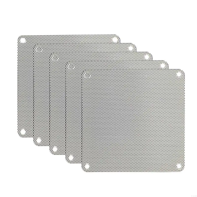 

F42d 5pcs 8см 9см 12см 14см 14см компьютерного ПК сетка сетчатой ​​муки из фанатного фильтра Dust Plipray для корпуса сетчатая