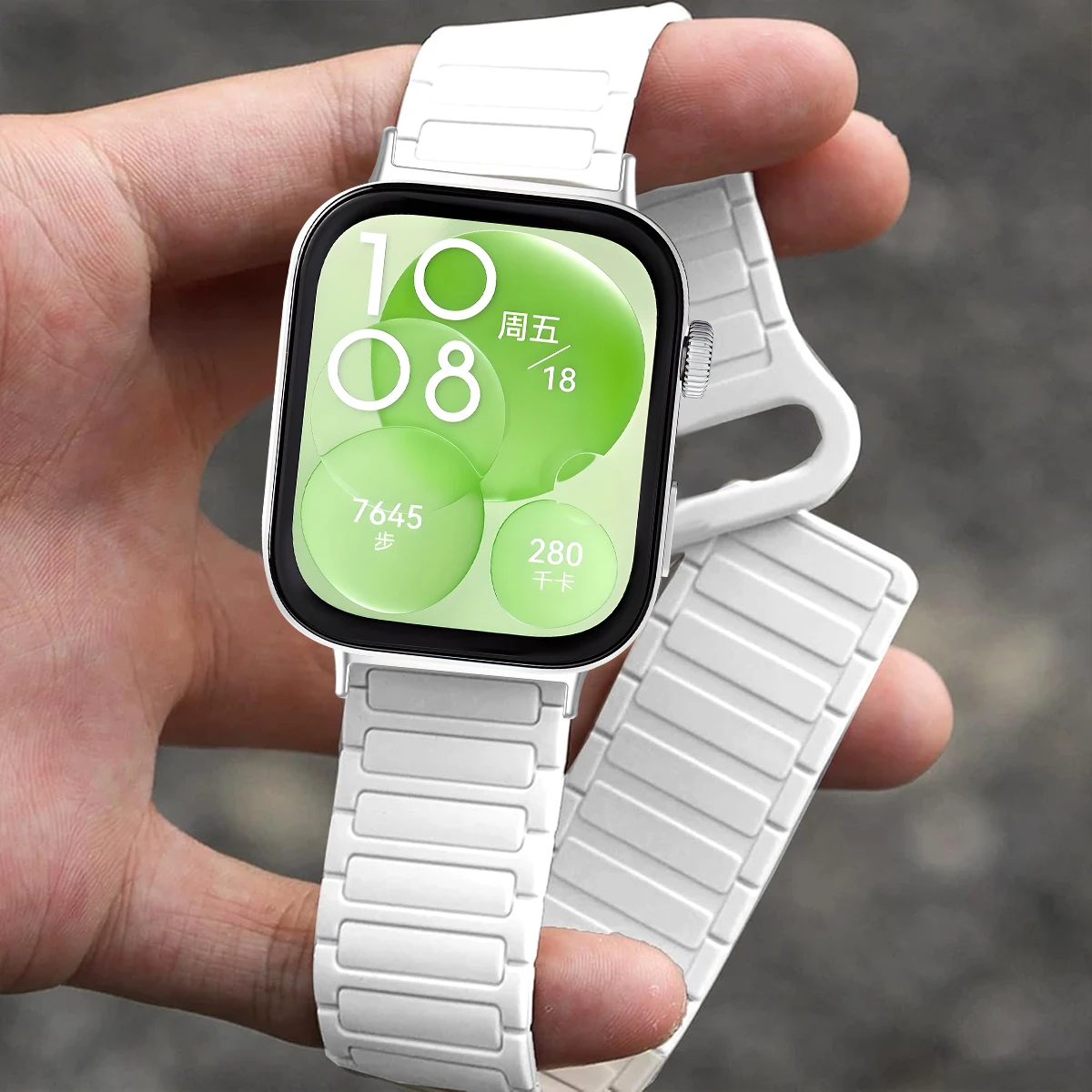 Magnetische Schleife Für Huawei Uhr Fit3 Ersatz Silikon Armband Für Huawei Fit3 Fit2 Fit Ersatz strap Armband Zubehör