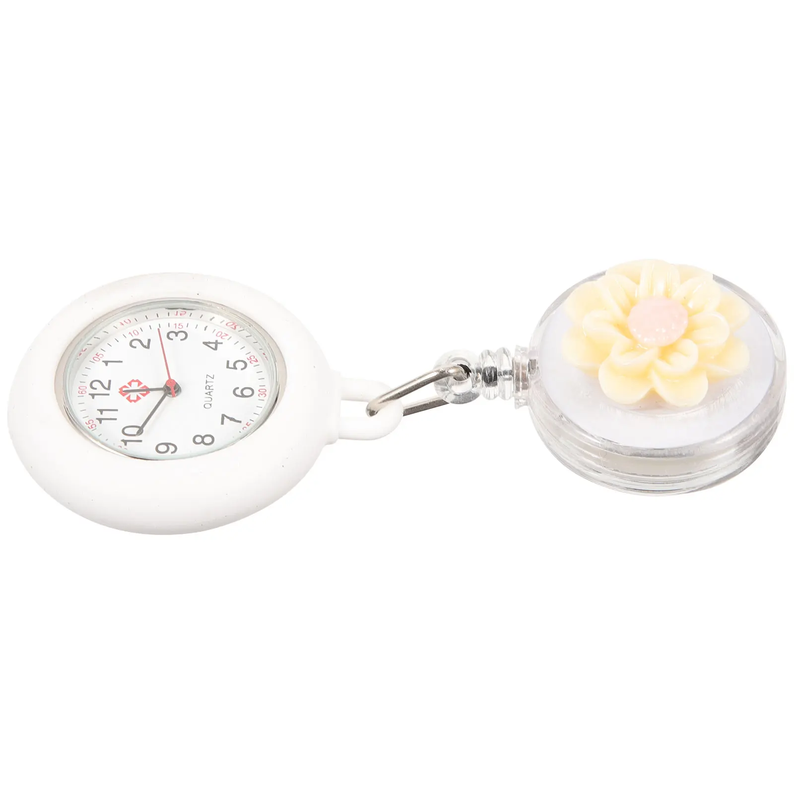 

Nurse Watch Clip on Retractable Pocket Watches for Student Nursing Universal Portable Accurate Nurse Table