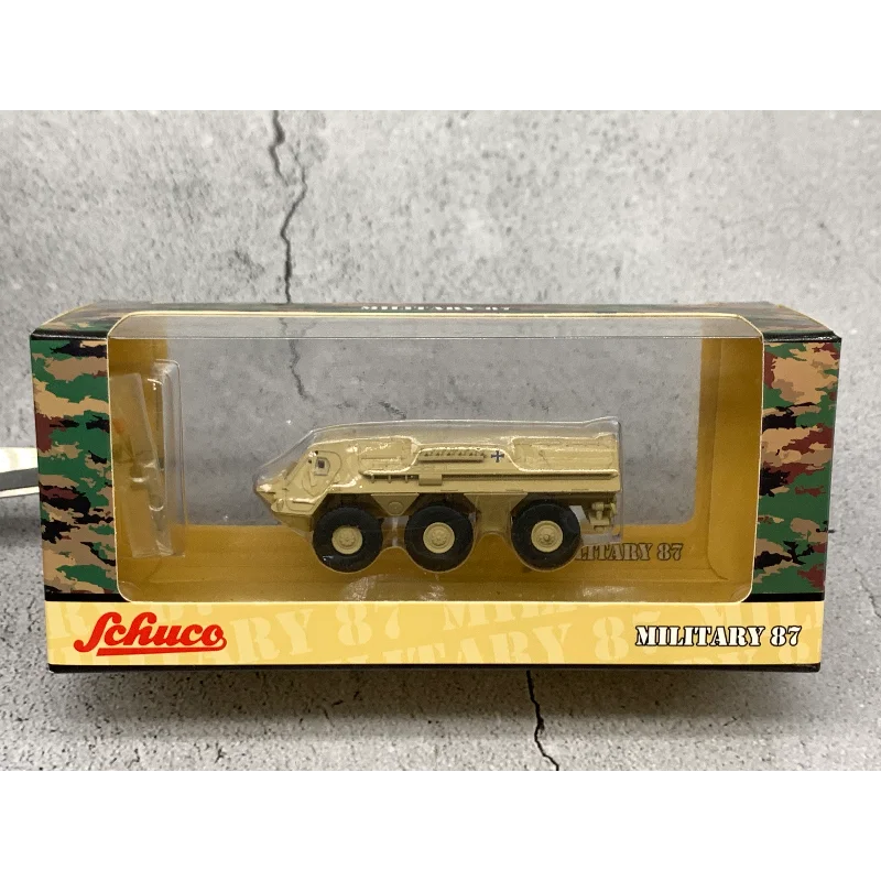 دييكاست شوكو 1:87 مقياس الثعلب المدرعة حامل الموظفين/مالدي 1A2 BW خزان سبيكة سيارة نموذج تحصيل لعبة هدية تذكارية العرض #5