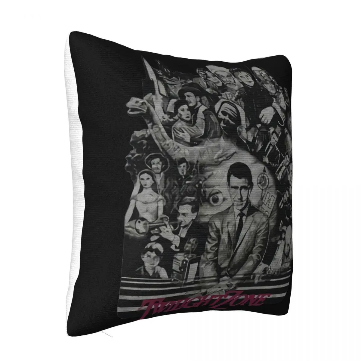 The Twilight Zone Serial Tv Rod Serling Blu'Ray Dvd Vhs Magazine New Print Animal Pillow Case