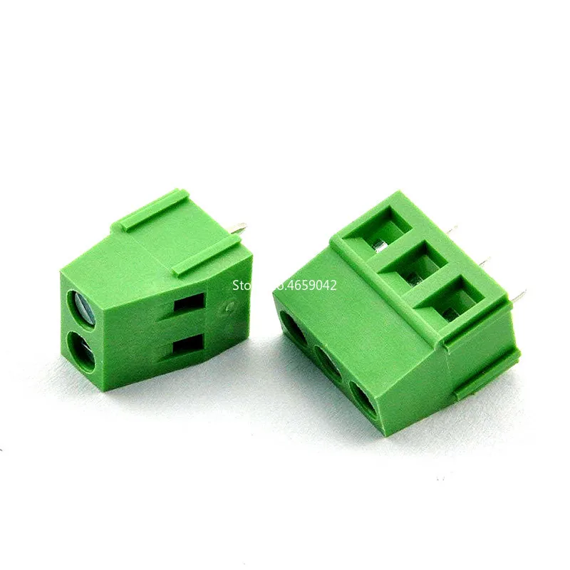 10 قطعة KF128 3.81 مللي متر PCB برغي محطة كتلة KF128-3.81 2P 3P لصق محطات موصل يمكن خياطةها