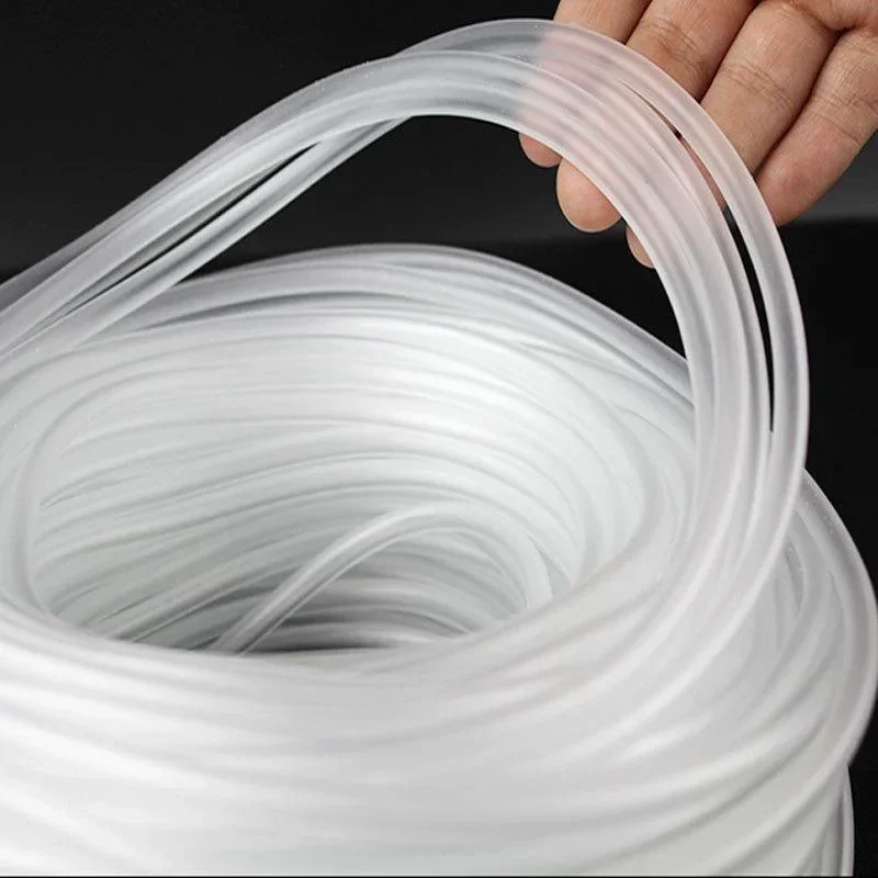 4-6mm Soft Silicone Oxygen Pump Hose for Air Bubble Stone Professional Aquarium FishTank Pond Pump Flexible Silicone Tube