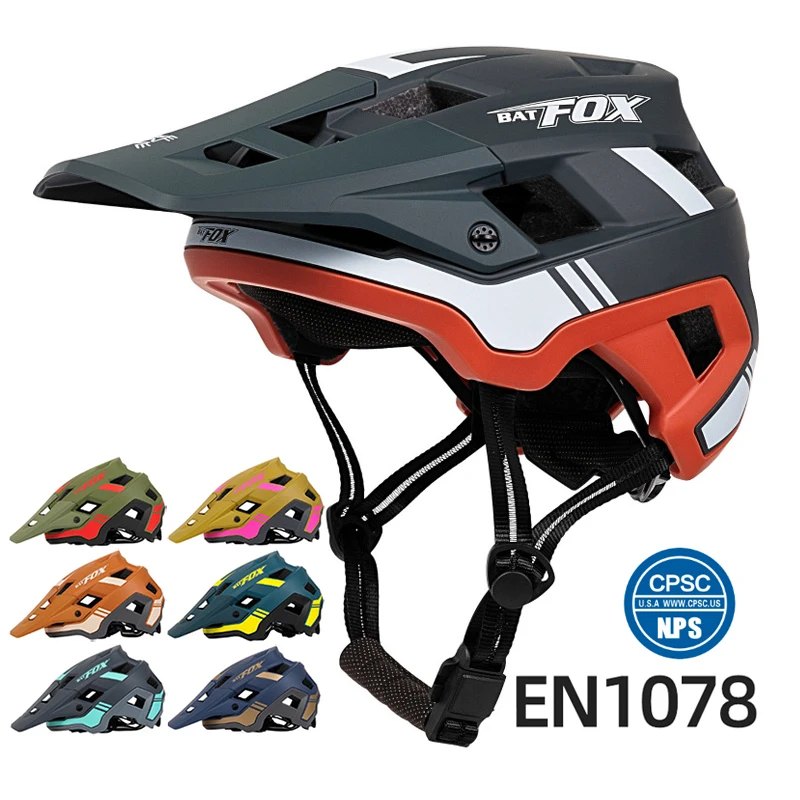 BATFOX Mountain Road Bike Helmets Cycling MTB Men Women Bicycle Helmet capacete ciclismo casco ciclismo