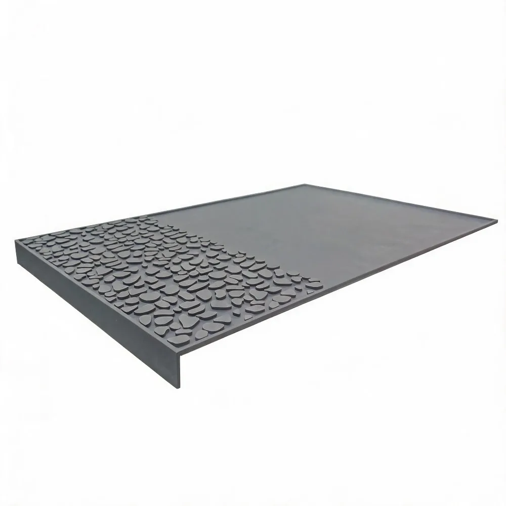 Appliances Flexible Silicone Spill Mat Non Slip Black Drip Guard Pad Heat Resistant Premium Silicone Station Kitchen Countertop