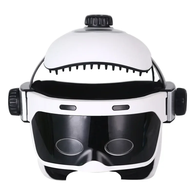 Practical bestseller  Electric Head Massager Scalp Automatic Hot Compress Relaxation Massager for Headaches Air Pressure Kneadin view 4