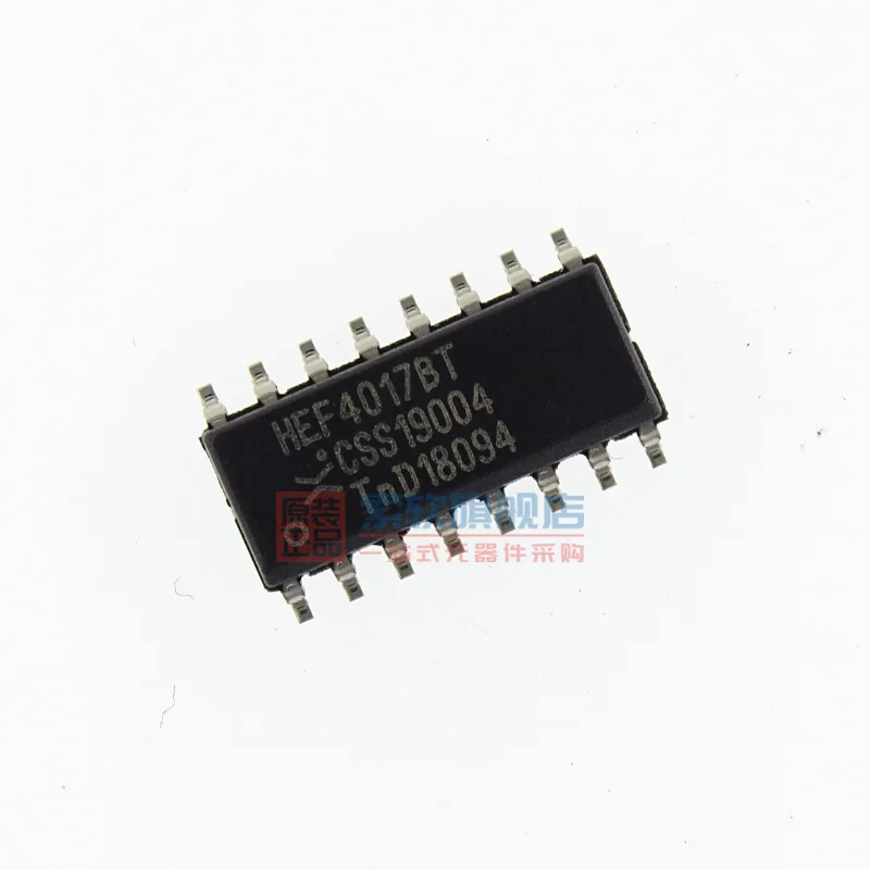 Free shipping   HEF4017BT NXP  SOP-16 4017     10PCS