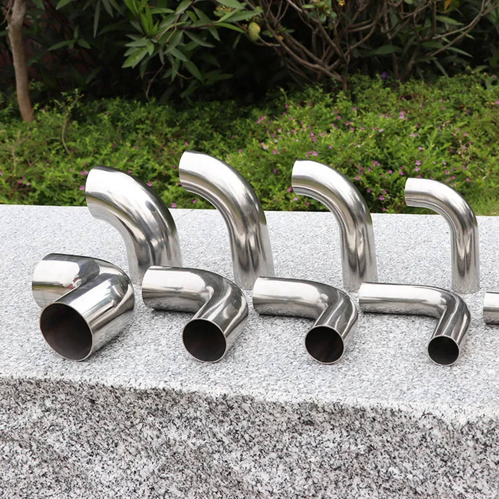 Stainless Steel Thin Pipe Exhaust Pipe Elbow 90 Degree 32/38/51MM OD 1MM Wall Thickness for optimal performance