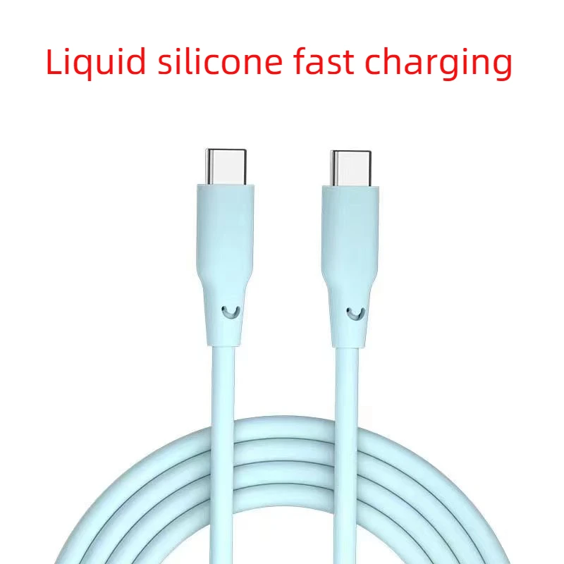 Liquid Silicone Usb C-cable Pd 100w 60w Fast Charging Data Cable To Usb C Huawei Samsung Xiaomi Macbook Ipad Data Cable