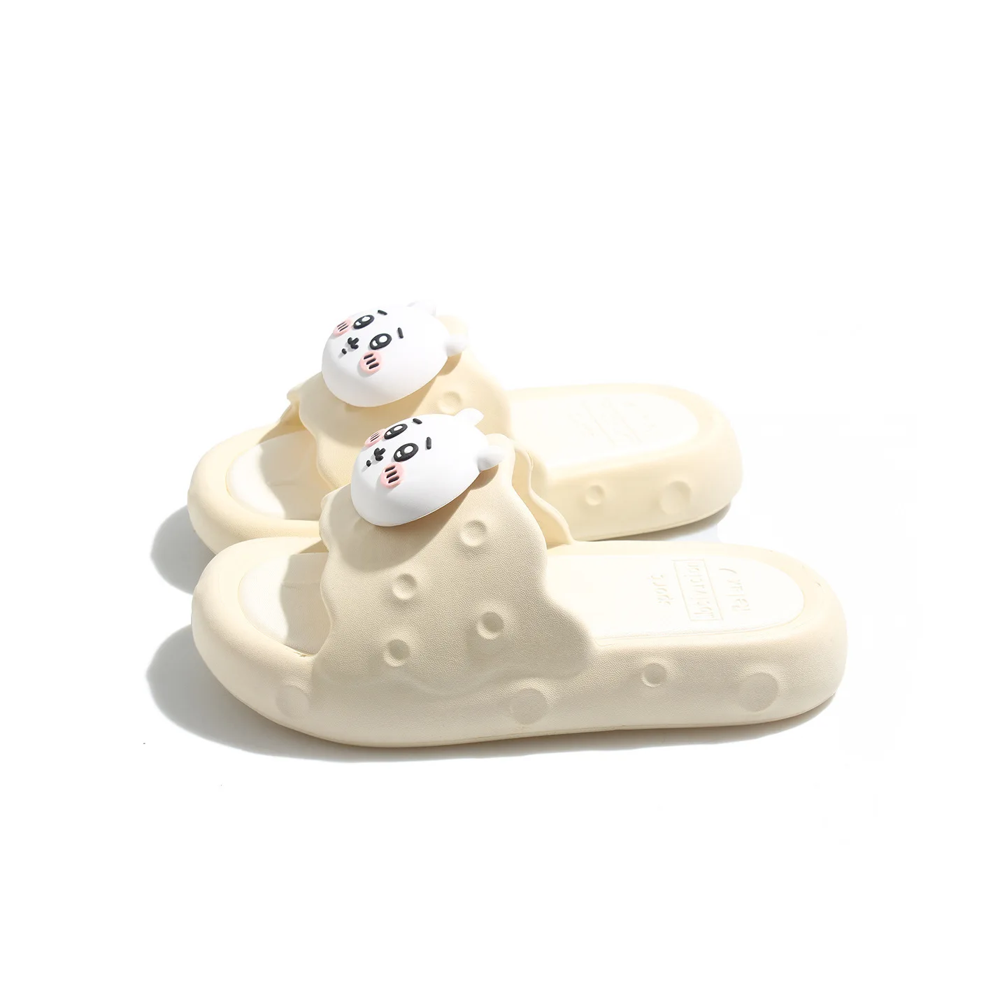 Anime Summer New Anime Eva Removable Flip Flop Female Wear Outside Comfortable Versatile Sandals Girl Chiikawa Hachiware Usagi - view 5