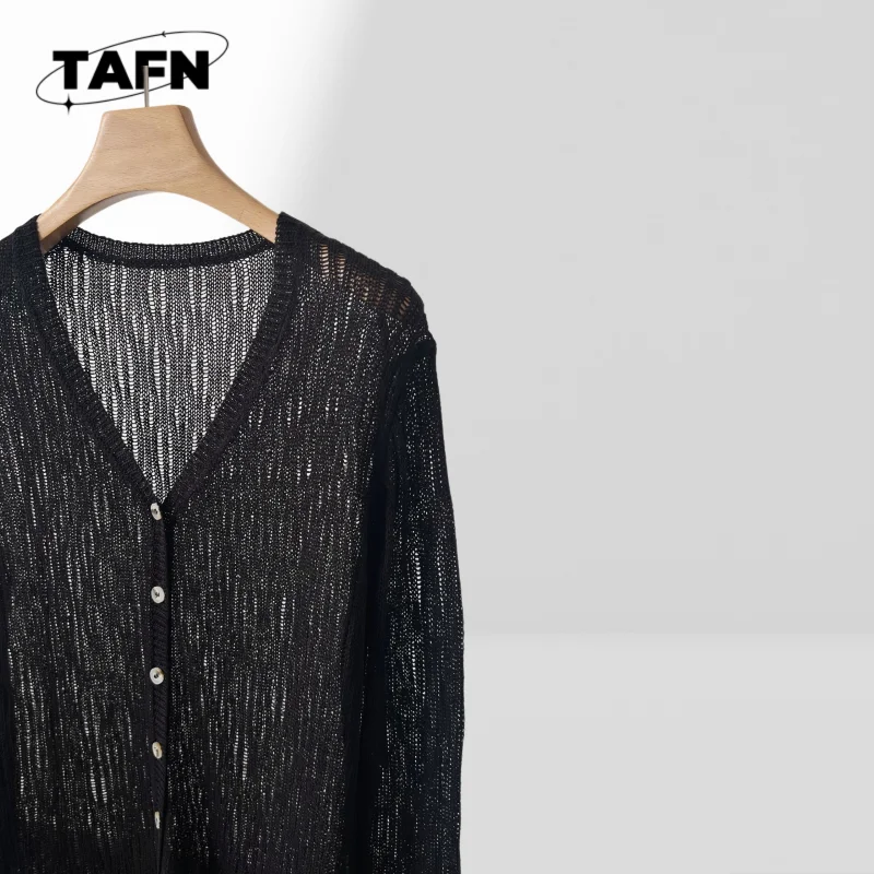 여성용 프리미엄 레트로풍 캐시미어 가디건 – 2025년을 위한 스타일리시하고 아늑한 캐주얼 ElegancAG3177를 위한 고품질 니트웨어