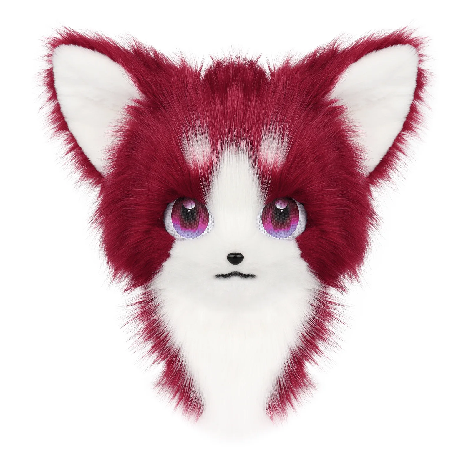 

Animal Cat Fursuit Head Mask Furry and Therian for Halloween Cosplay Costume Accessories