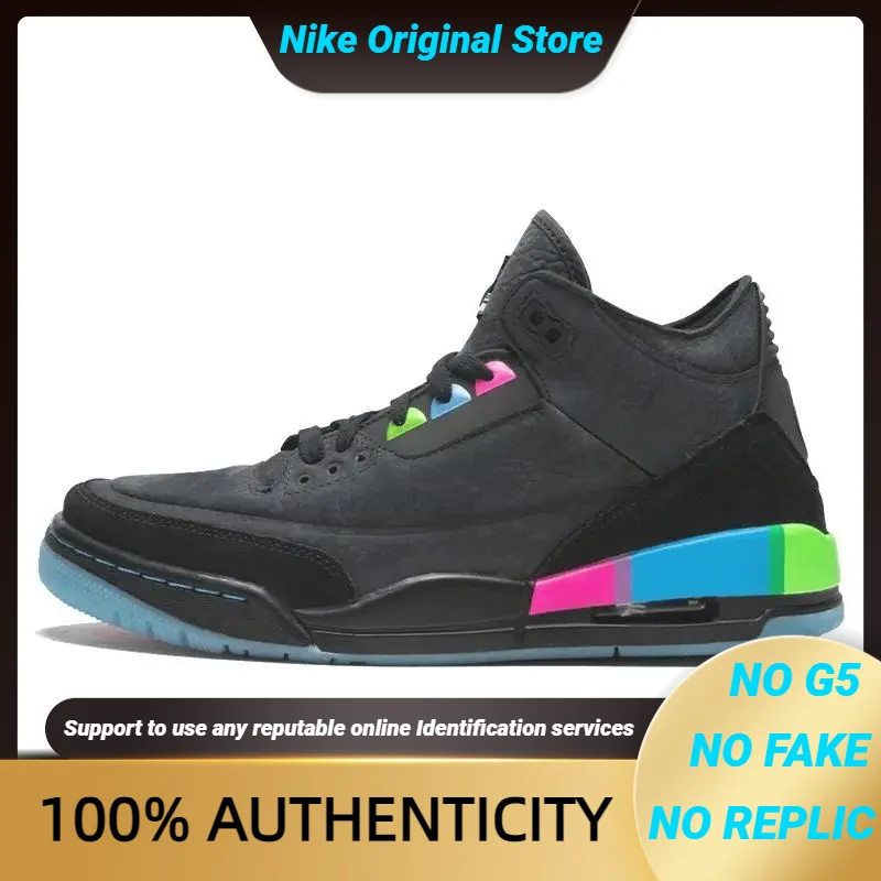 Nike Jordan 3 Retro Quai 54 2018 Sneakers shoes AT9195-001