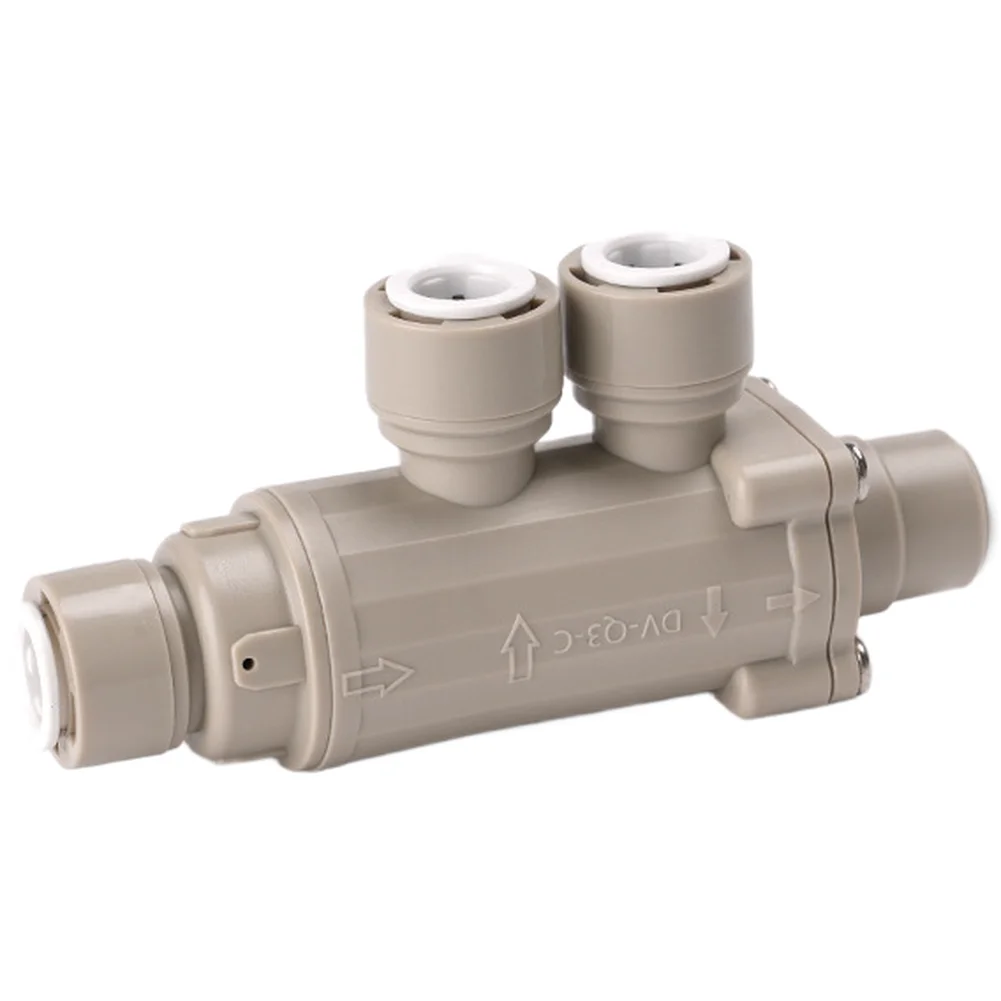 Automatic Flow Adjuster RO Water Distributor Long-lasting Polymer 0.1-0.4Mpa Pressure Compact Space-saving Design