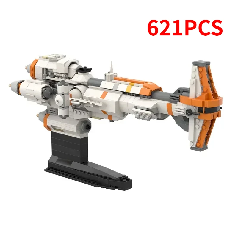 Movie Merchandise Hammer Corvette Building Blocks MOC-57178 Naval Vessels Frigate Assembly Model Puzzle Kids Toy Birthday Gift