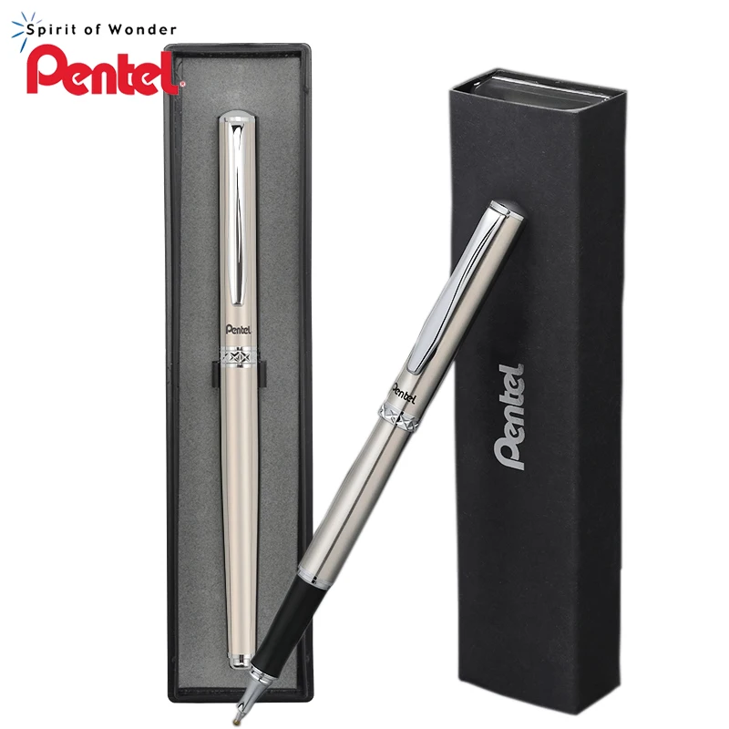 Pentel Gel Pen K600 Quick-drying 0.7mm Metal Barrel Low Center of Gravity High-grade Gift Business Office Accessories Stationery