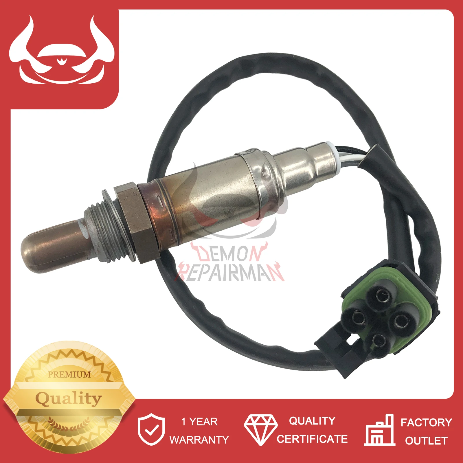 O2 Oxygen Sensor 0258003644 Compatible With Renault Espace III Laguna I Megane Scenic Fix Check Engine Light CEL
