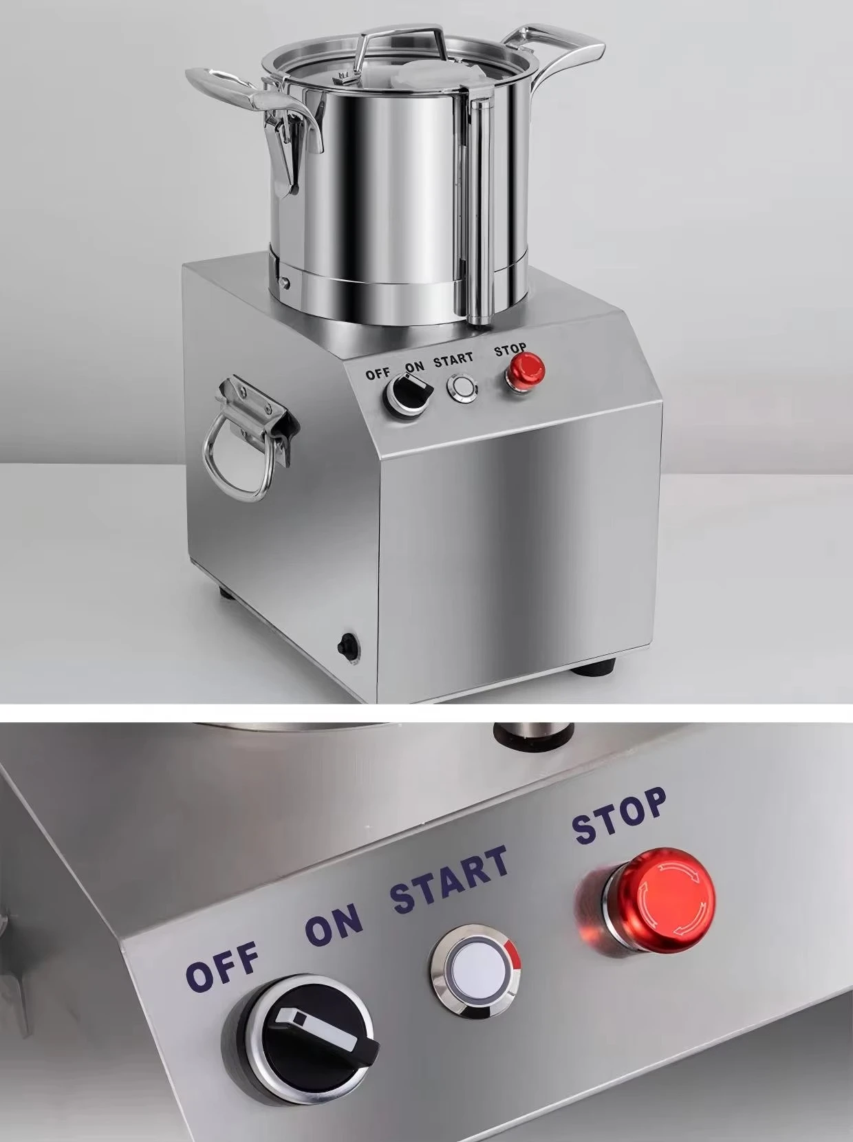 

Multifunctional High Speed Green Onion /Meat/Carrots/Garlic/Chili Chopping Cutting Machine/ Vegetable Cutter