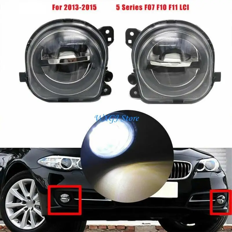 

37JE High Power Daytime Running Light Fog Lamp Driving Headlight Compatible for F07 F10 F18 535I 528I 63177311293 63177311294