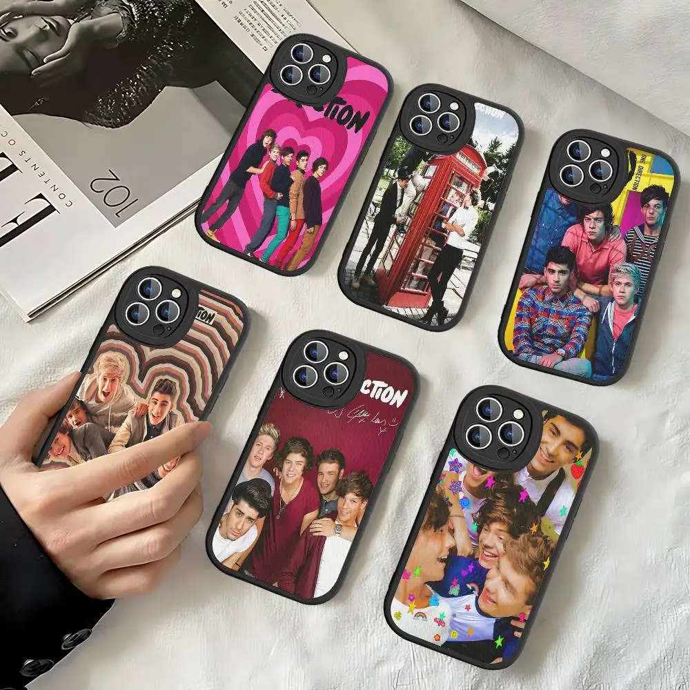 Classic Vintage O-One D-Directions Phone Case For iPhone 16 15 14 13 12 11 Pro Max Plus Shockproof Leather Cover
