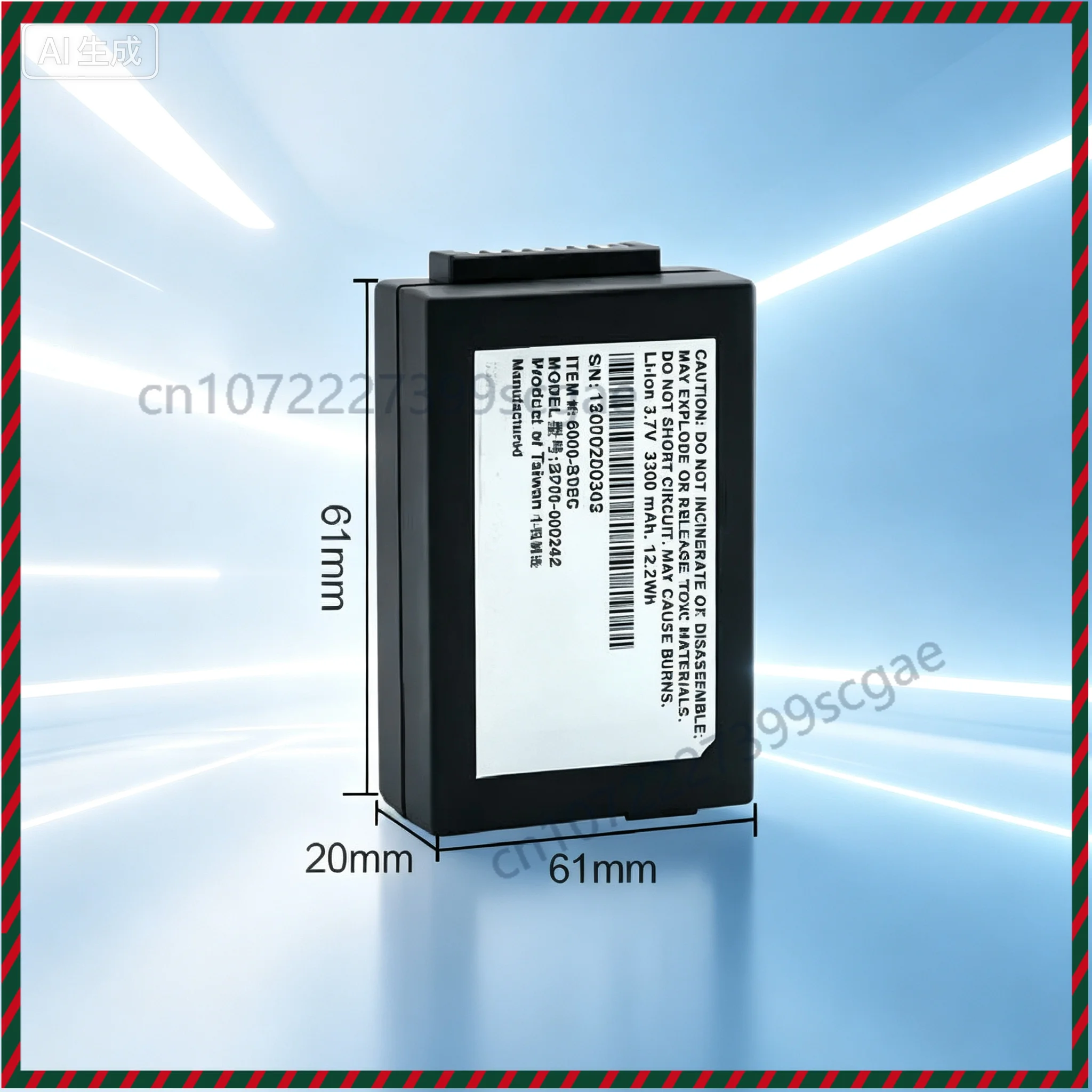Compatible 3300mAh 6000‑BTEC BP06‑00029A Battery for Honeywell Dolphin 6100 6110 6500 6510
