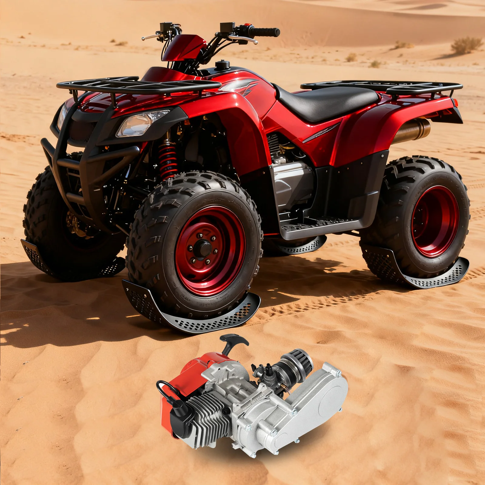 

49cc Two-stroke EngineTwo-stroke Engine 49CC Off-Road Engine Max. Power 1.9kw/7000rpm