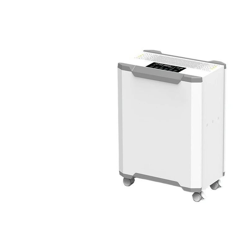 Mobile intelligent negative ion photocatalyst sterilization, formaldehyde removal and deodorization, household air purifier