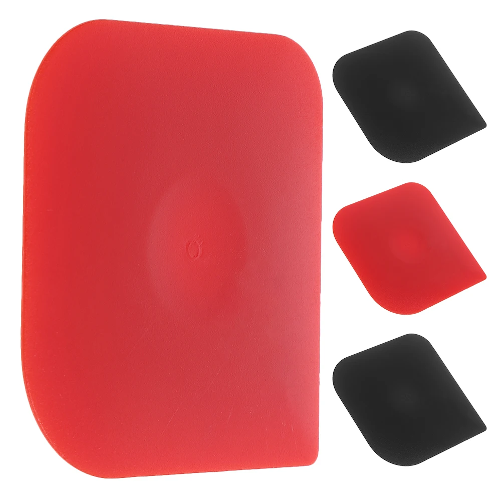 

4pcs Frosting Bread Slicing Food Kitchen Cleaning Scraping Tool Tool Cast Iron Skillet Scraper Cast Iron Skillet