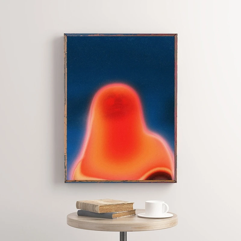 مجردة الكلاسيكية ضبابي الجمال المشارك طباعة أحلام الروح قماش اللوحة خمر جدار صورة فنية للديكور المنزل غرفة الحديثة