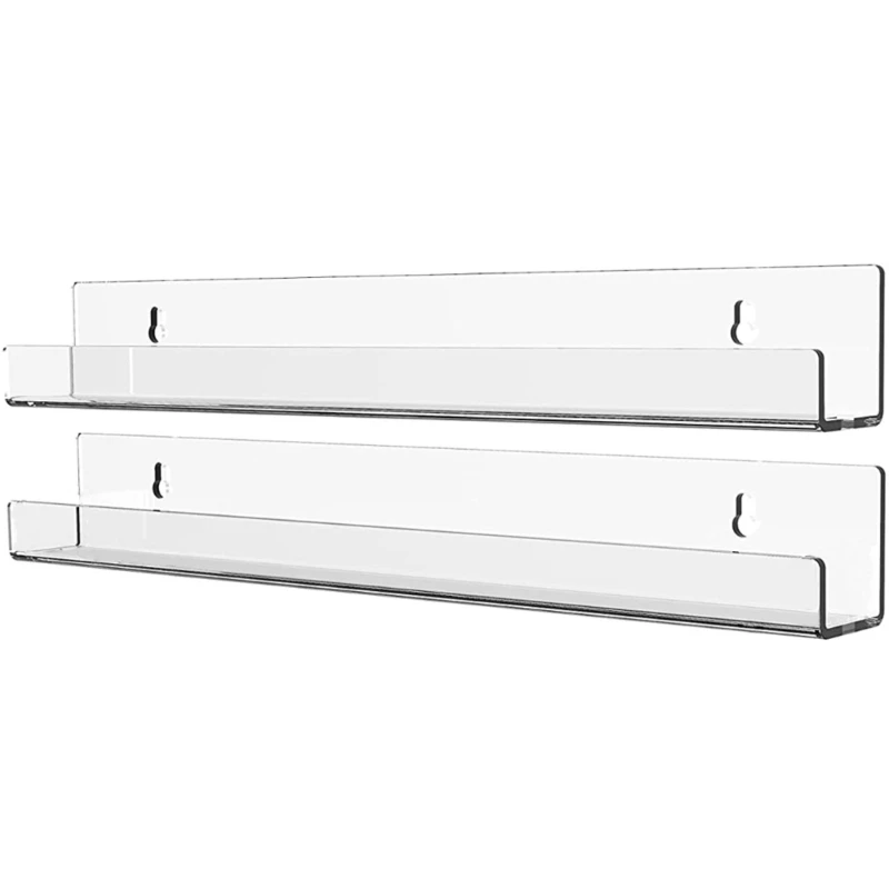 WandhangerAcryl Nagellak Displaystandaards Transparante Rack Holder