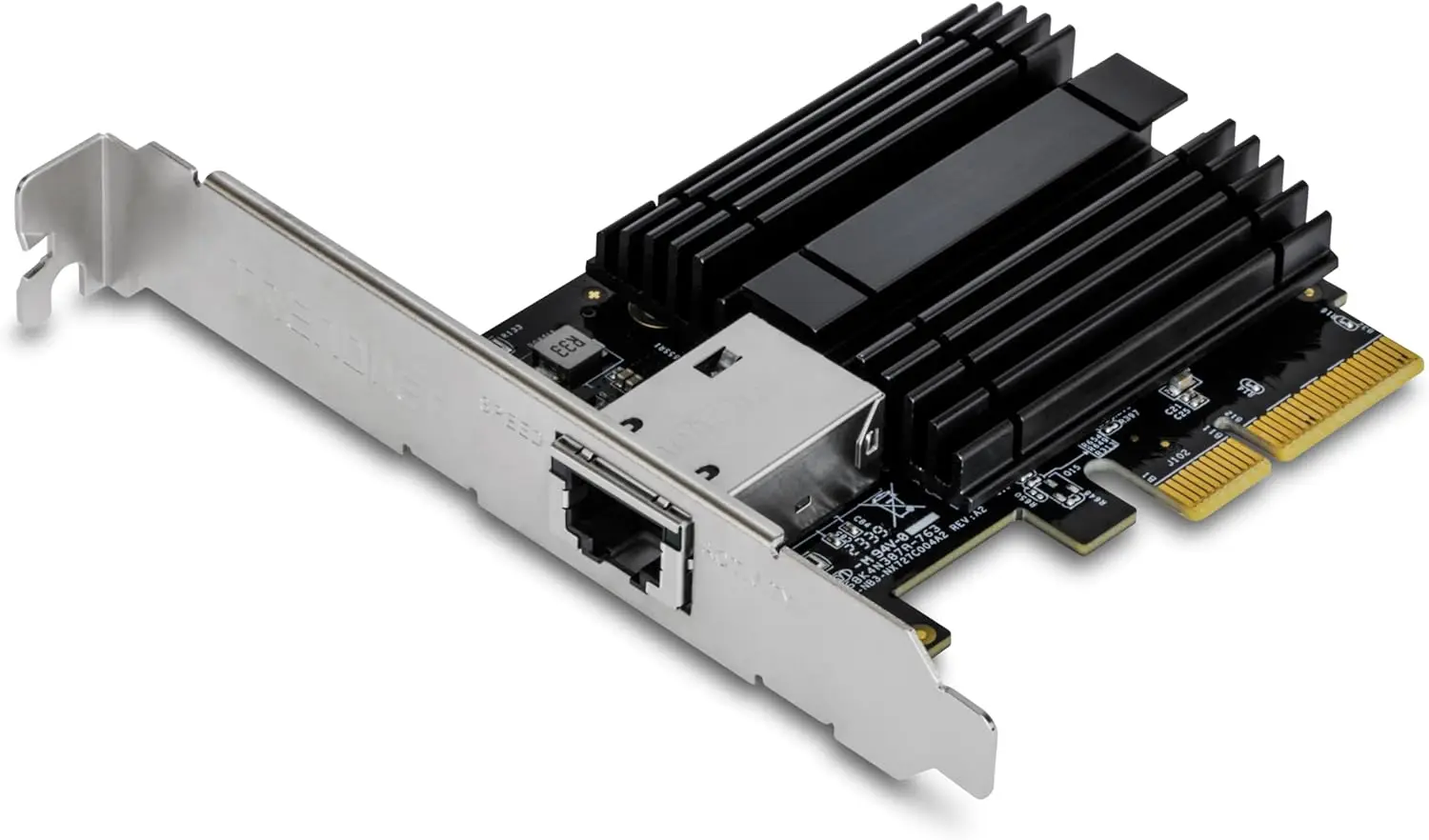 

Сетевой адаптер PCIe 10G, преобразующий слот PCIe в 10-гигабитный Ethernet-порт с поддержкой VLAN, совместим с Windows