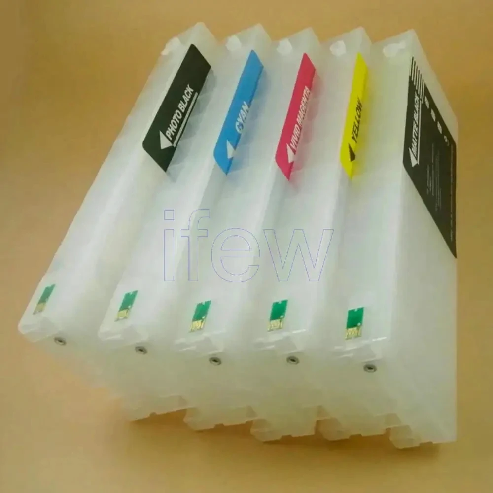 Cartucho de tinta para impresora 7890 con Chip para cartuchos Epson 7890 para Epson Stylus Pro 7890 9890 9700 7700 7900 9900 700ML 9 Uds