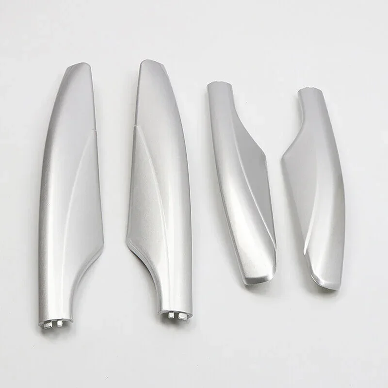 4Pcs/Set Roof Luggage Rack Cover For Nissan Patrol Y62 2010-2018 Roof Rail Rack Leg Protective Shell Replacement Car Accessories