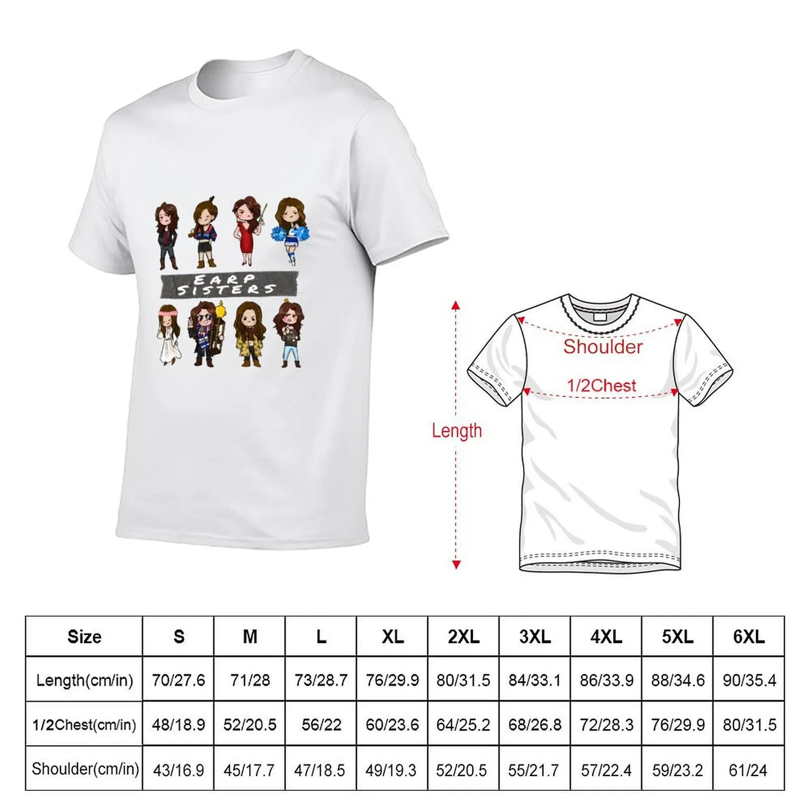 Earp Sisters Duck Tape T-Shirt topping vintage graphic tee mens t shirts pack