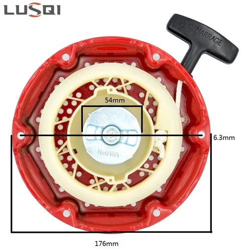 Imagen 2 del producto LUSQI-Unidad de arranque de retroceso 168F, generador de motor de bomba de agua de gasolina UP170, piezas de repuesto