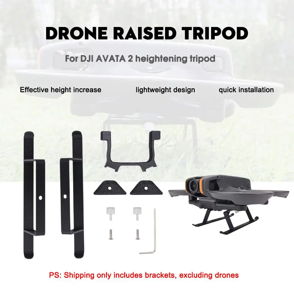 Uav Höhen spanner Stativ Luft kamera Kopf Anti-Fall Stand Cross Maschine tragbare leichte Hebe zubehör für dji ava c8y8