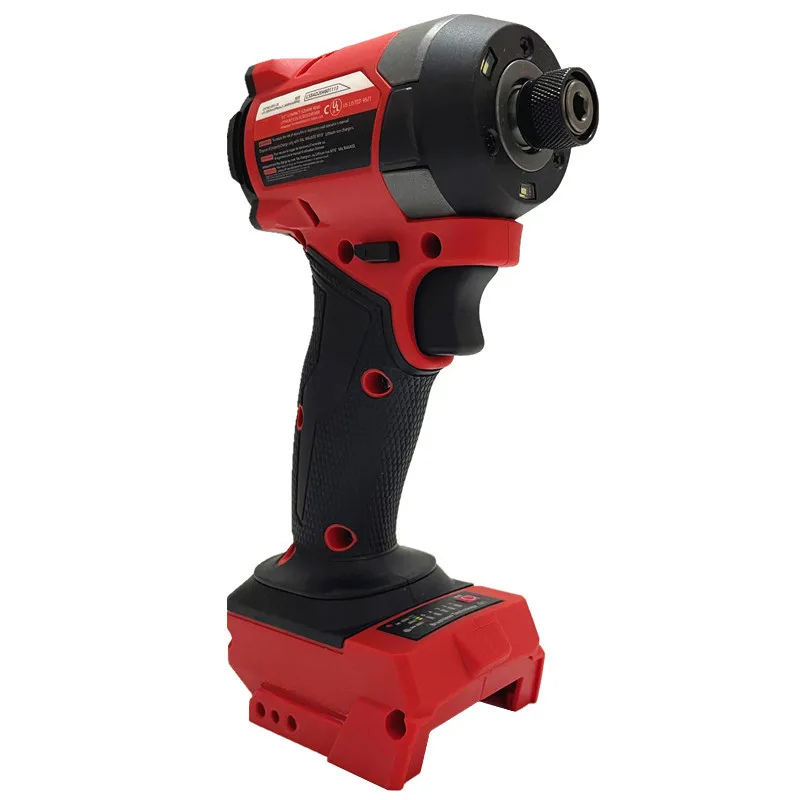Brushless Electric Screwdriver 1/4 Inch Hex Cordless Driver 5 Gears Impact Drill Repair Power Tool Fit For Milwaukee 18V Battery