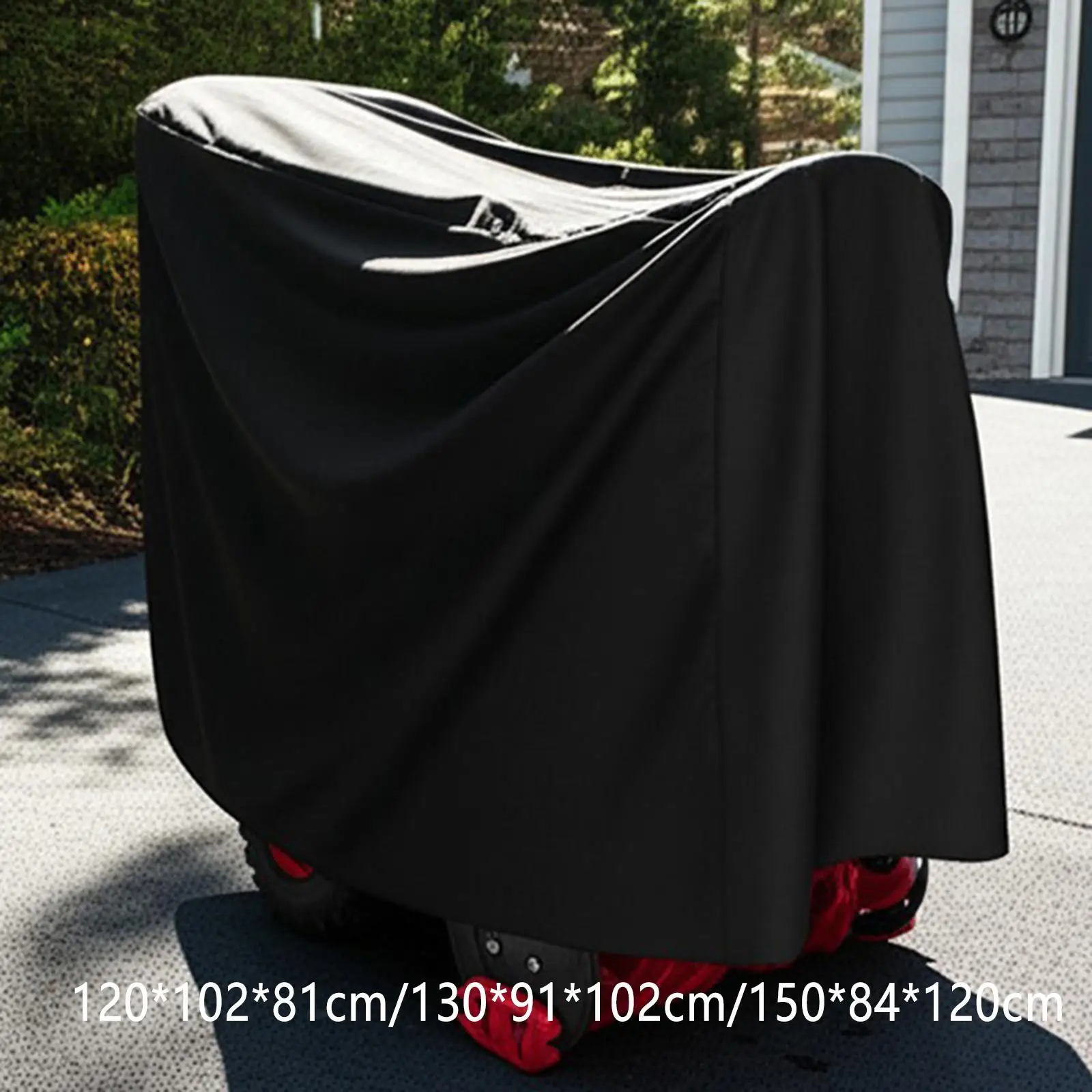 Snow Blower Cover Oxford Cloth Adjustable Hem Cord Portable Dustproof Winter Elastic Hem Rainproof Professional Protective Cover