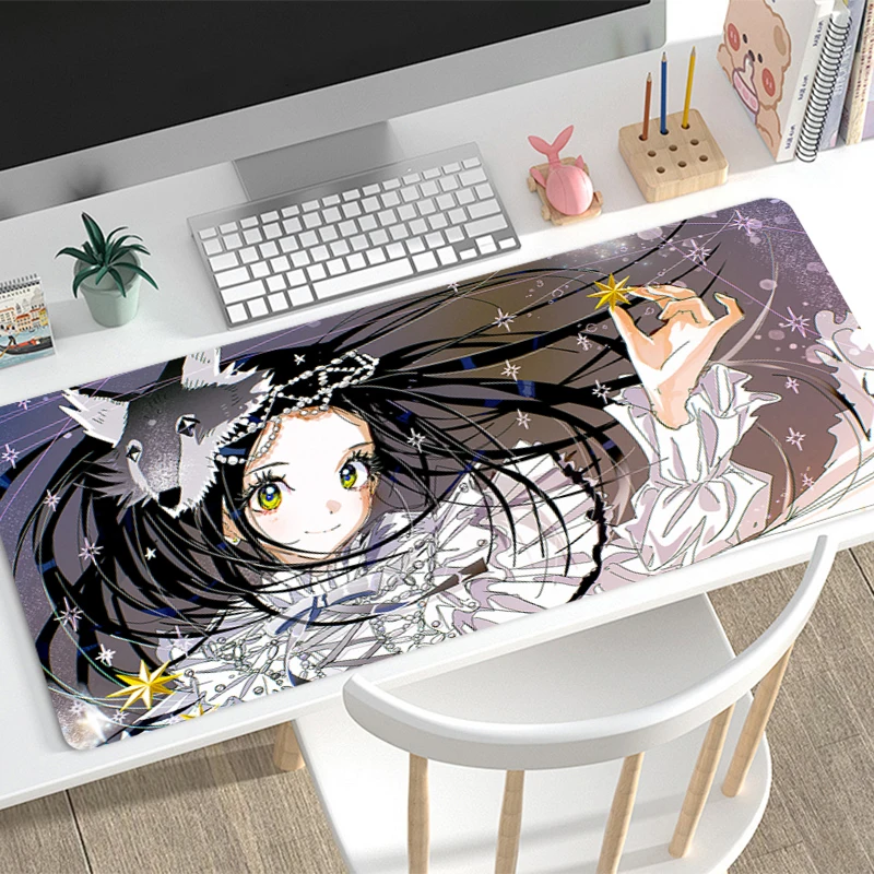 

Mouse Pad Large Medalist Computer Office Game Table Mats Rubber Anti-slip Gaming Keyboard coaster Long Desk Pads Anime Mousepad