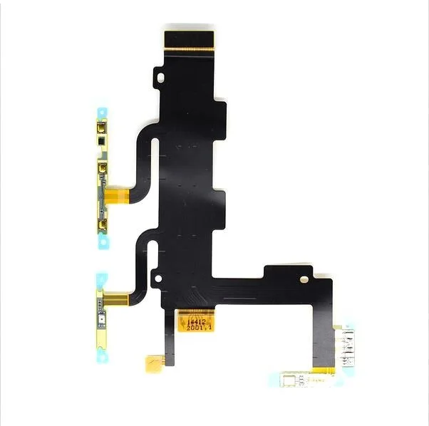 Power button Flex Cable For Sony xperia C3 S55T S55U D2502 D2533 Volume Button Flex cable + Microphone Flex cable replacement