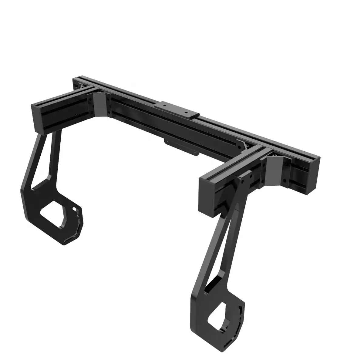Supper Quality Single Adjustable Monitor Stand 4080 T Slot Aluminum Profile Sim Racing Cockpit Large Single Screen Monitor Stand